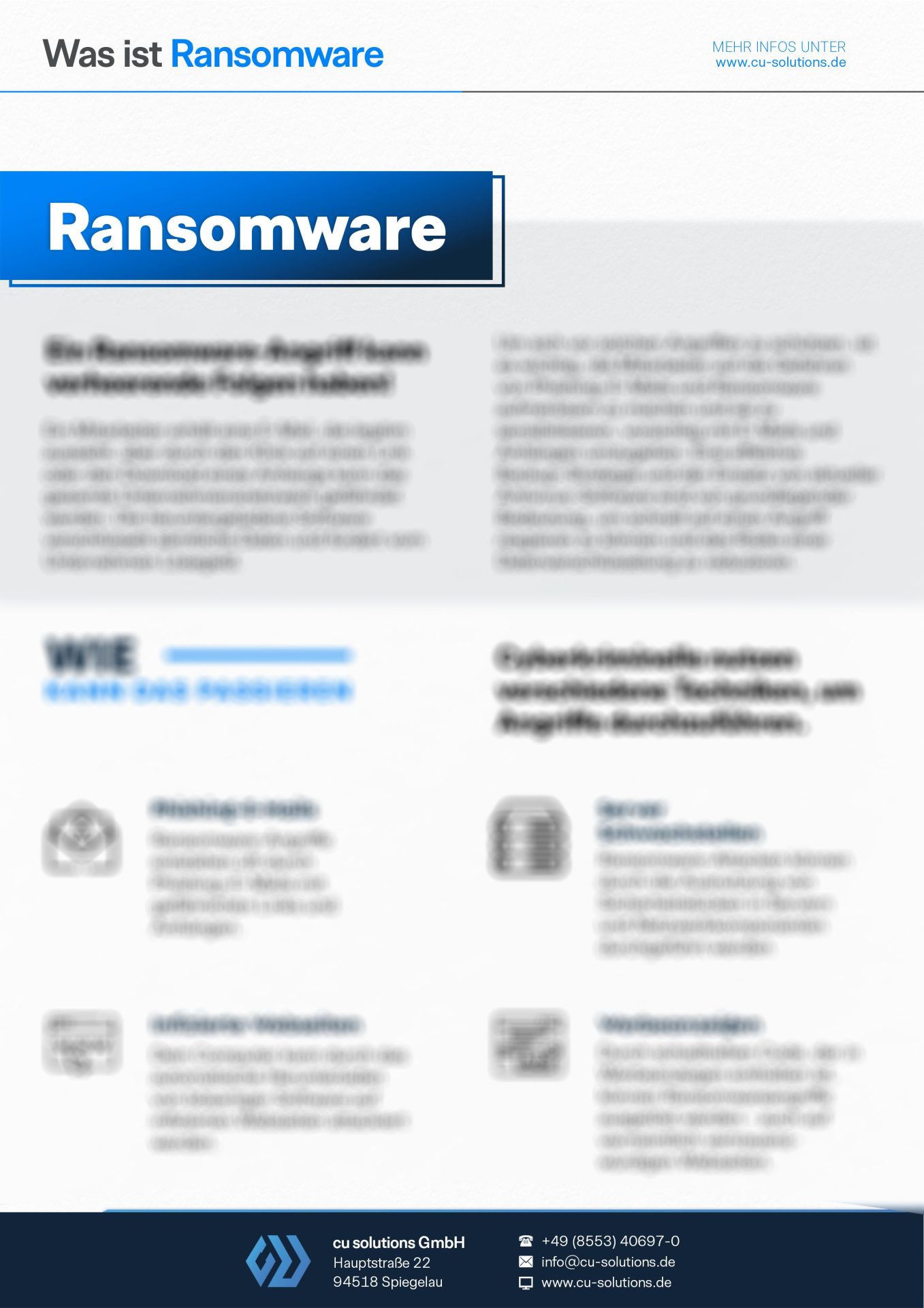Whitepaper IT Security Ransomware | Whitepaper IT-Security Basics