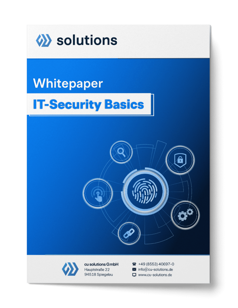 Whitepaper IT Security cu solutions GmbH | Whitepaper IT-Security Basics